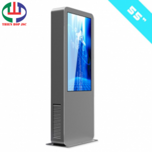 MÀN HÌNH QUẢNG CÁO LCD CHÂN ĐỨNG 55 INCH NGUYÊN KHỐI NGOÀI TRỜI